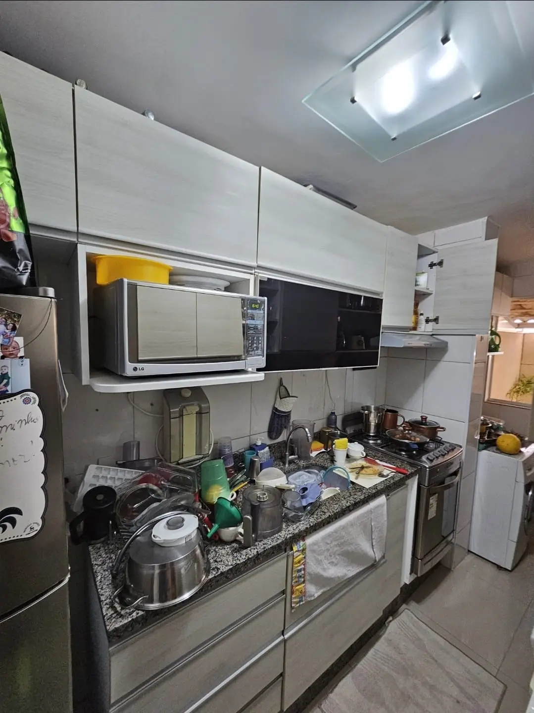 Cozinha antes da transformação